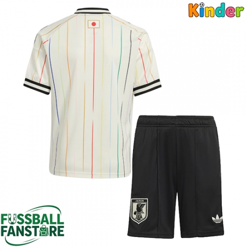 Japan Replik Auswärtstrikot Kinder WM 2026 Kurzarm (+ Kurze Hosen)